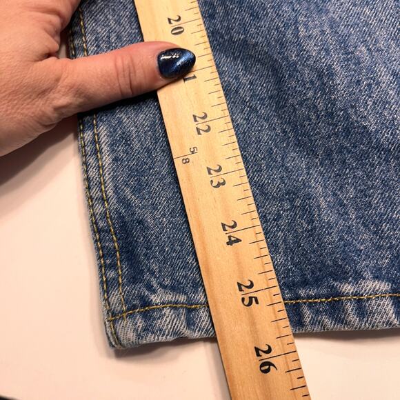 VTG 90's Guess By Georges Marciano Tapered Leg Ankle Jeans Size 32 - Picture 9 of 10